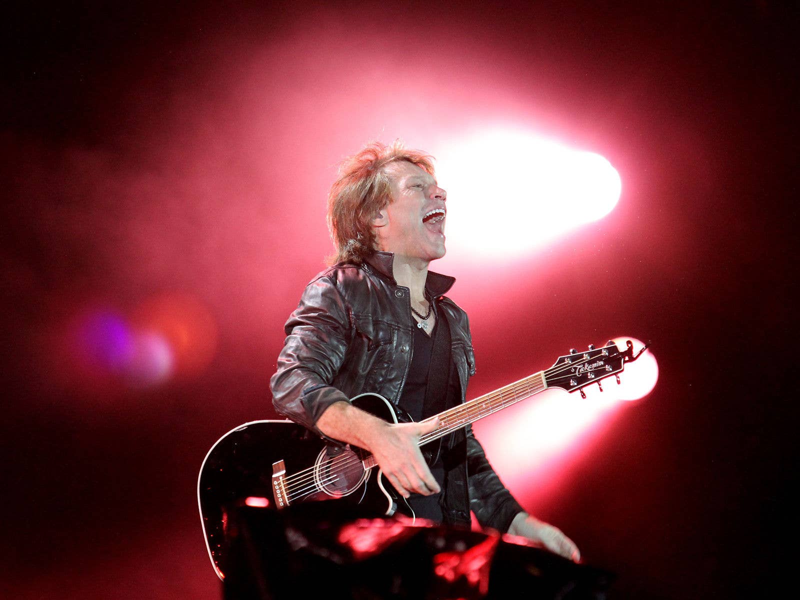 2010 - Bon Jovi Bon Jovi on stage at Suncorp Stadium during their The Circle Tour in 2010.